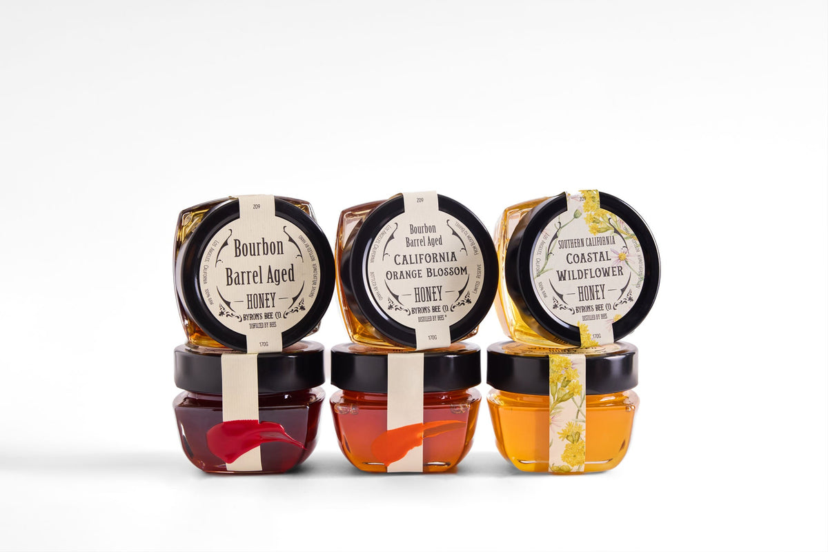 Byron's Bee Co. Honey Collection: Pure Delights from Nature's Bounty